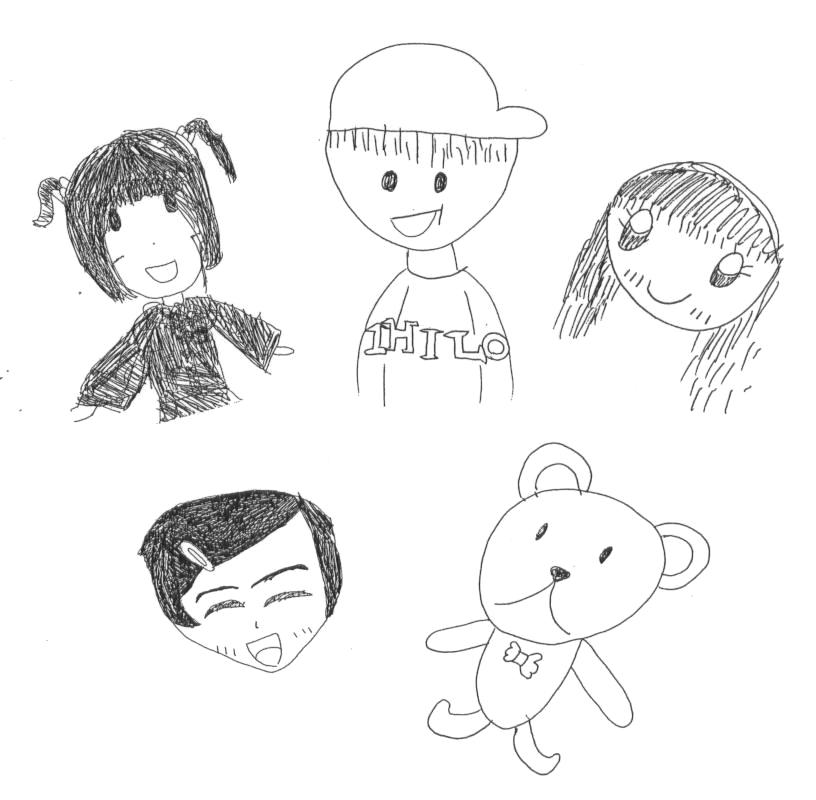 第５回岩下音楽教室発表会 表紙イラスト